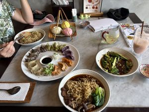 We ate like piglets as we wanted to try everything but didn’t feel heavy after as it is fresh home made & not full of oil   at Lao Ba Cha in Bali