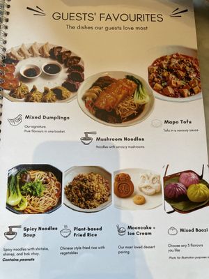 There is a 2nd menu with every food pictured  at Lao Ba Cha in Bali
