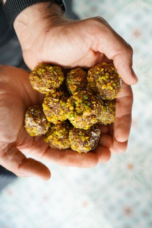 Pistachio Energy Ball at Plant Shack in Albir