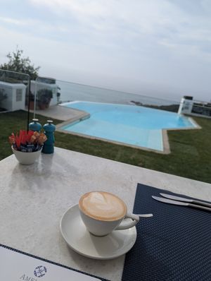 The view at Amelia's at The Plettenberg in Western Cape