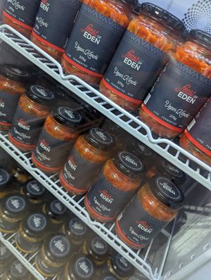 Inside at Feast of Eden Fermentary  in Sedgefield