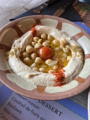 Houmouss  at Libeirut in Tournai