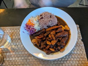 Pepper stripes at Fi Real in Bristol