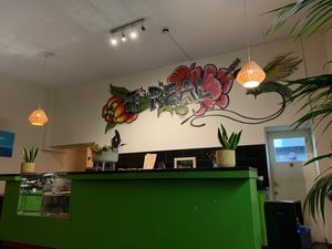 Counter  #Veganuary at Fi Real in Bristol