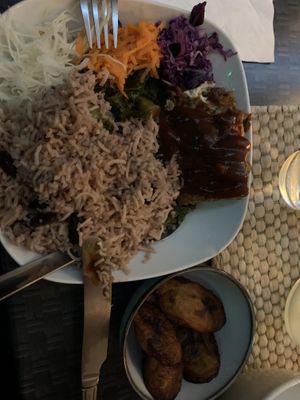 As always, I was well into my meal when I remembered taking a photo 😅  at Fi Real in Bristol