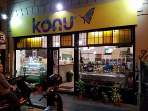 outside at Konu Bar in Buenos Aires