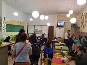 inside at Konu Bar in Buenos Aires