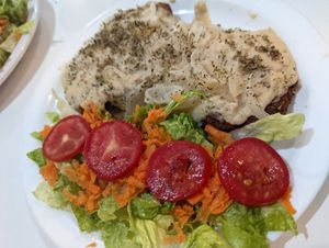 Lomito a la fugazzeta at Konu Bar in Buenos Aires