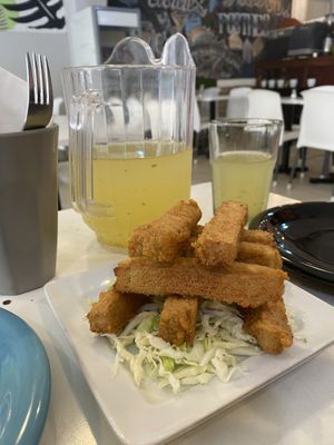 Fried Tofu  at Konu Bar in Buenos Aires