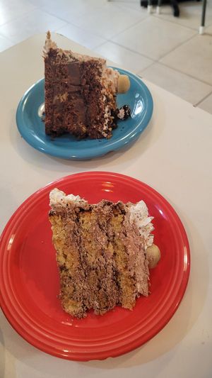 Vegan Cake at Konu Bar in Buenos Aires