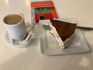 Tiramisu at Konu Bar in Buenos Aires