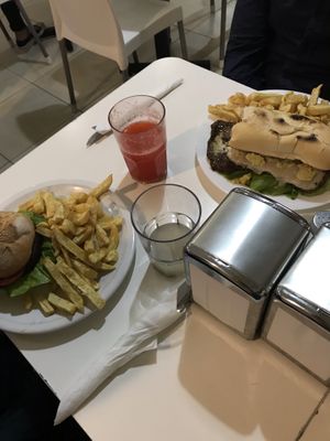 Complete Burger at Konu Bar in Buenos Aires