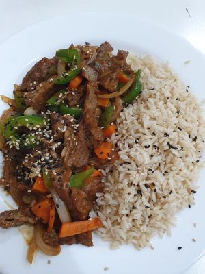 Seitan stew at Konu Bar in Buenos Aires