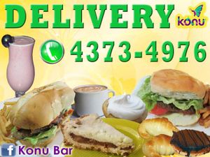 Delivery Vegan at Konu Bar in Buenos Aires