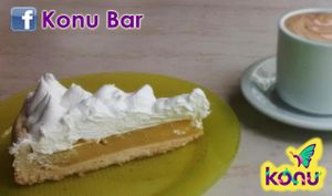 Vegan Lemon Pie at Konu Bar in Buenos Aires