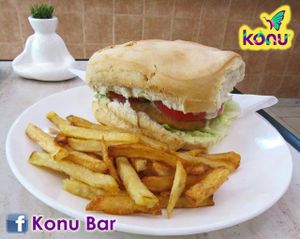 Zenwich de Milightnesa (vegan 100%) at Konu Bar in Buenos Aires