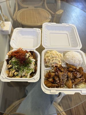 Bulgogi Fries & Katsu Plate  at All Plants in Honolulu