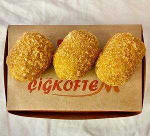 Crispy stuffed kofte  at CigkofteM in Dubai