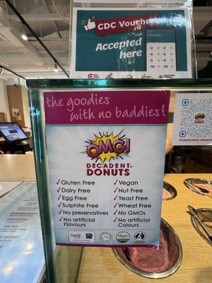 So goood!  at OMG! Decadent Donuts Singapore – Margaret Market in Singapore