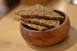 Raw onion bread at Rejuve in Tokyo