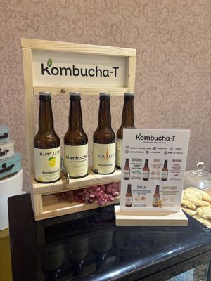 Kombucha  at Sansa Café in Sevilla