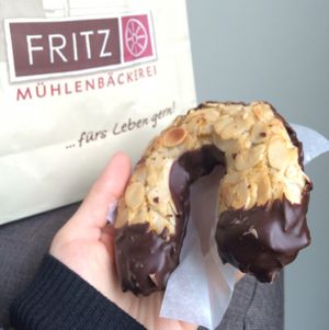 vegan cookie! at Fritz Mühlenbäcker in Munich