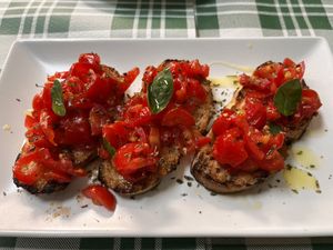 Bruschetta  at Pizzeria Fermento Las Palmas in Canarias