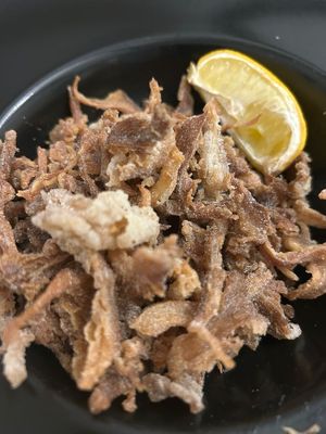 Frittura salvamare at La Fraschetta Verde in Viterbo