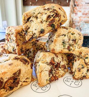 Savory Scones (organic, vegan, gluten free, kosher, hand made) at P.S. and Co. in Philadelphia