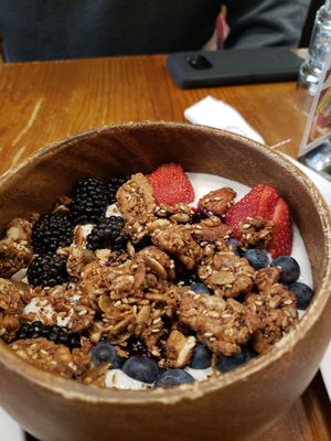 Coconut yogurt bowl at P.S. and Co. in Philadelphia