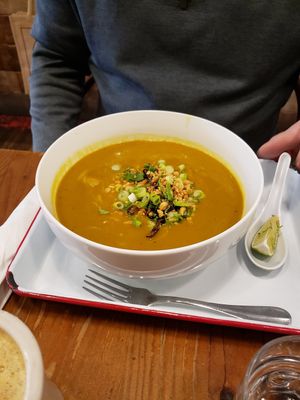 Rice noodle soup at P.S. and Co. in Philadelphia