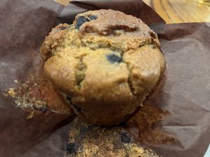 Blueberry protein muffin   at P.S. and Co. in Philadelphia