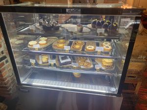 Pastry case  at P.S. and Co. in Philadelphia