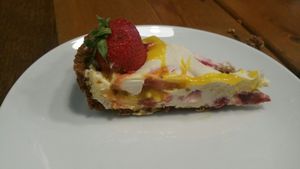 strawberry cream pie at P.S. and Co. in Philadelphia