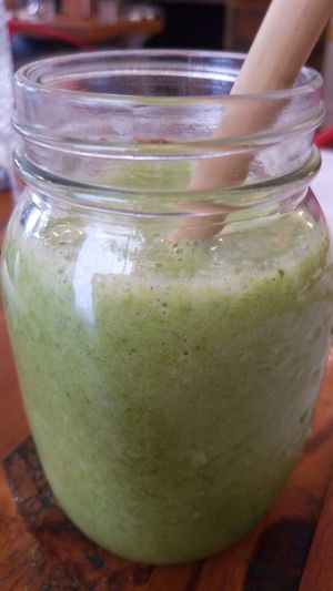 Green smoothie at P.S. and Co. in Philadelphia