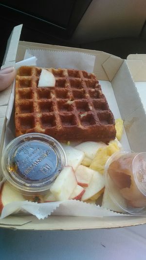 Best waffle thumbs up at P.S. and Co. in Philadelphia