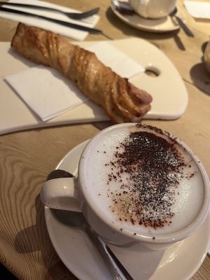 Tortille & Cappuccino  at Le Pain Quotidien -  Galerie de la Reine in Brussels