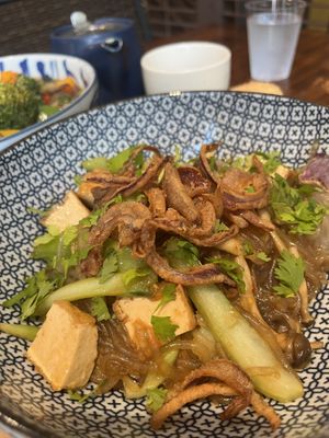 Glass noodles with tofu spiciness removed  at Teaism  - Penn Quarter in Washington