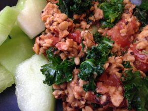 Tempeh scramble at Teaism  - Penn Quarter in Washington