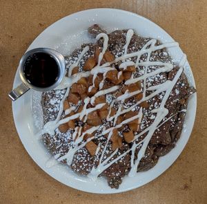 Sweet Potato Buckwheat Pancakes at Gravy in Portland