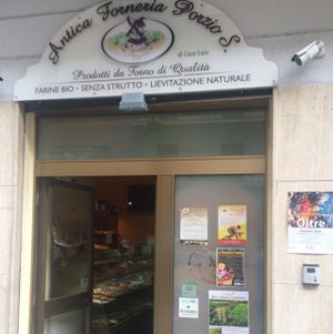 Entrance  at Antica Forneria Porzio in Palermo