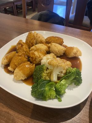 Pi pa tofu  at Lotus Plant Based Kitchen in Manchester
