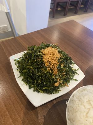 Seaweed   at Lotus Plant Based Kitchen in Manchester