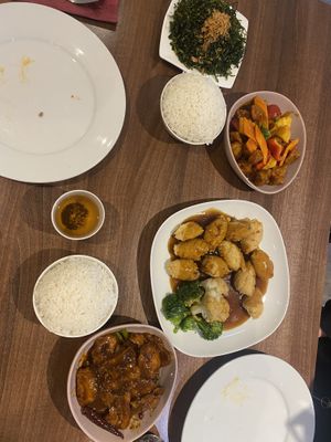Dinner   at Lotus Plant Based Kitchen in Manchester