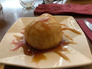 Pudding at Lotus Plant Based Kitchen in Manchester