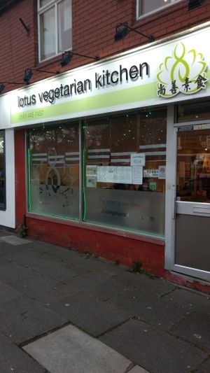 yep at Lotus Plant Based Kitchen in Manchester