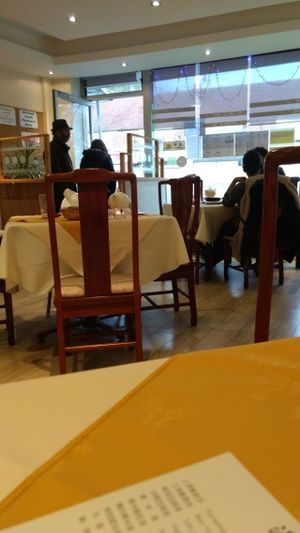 downstairs at Lotus Plant Based Kitchen in Manchester