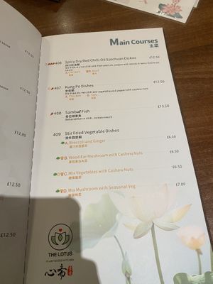   at Lotus Plant Based Kitchen in Manchester