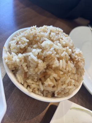 Fried rice  at Lotus Plant Based Kitchen in Manchester