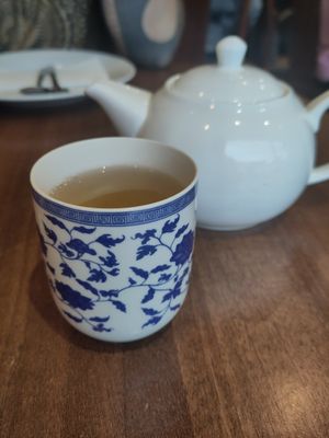 Jasmine Tea at Lotus Plant Based Kitchen in Manchester